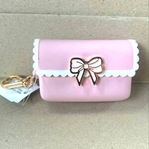 Bath and Body Works Pink Coquette Bow Purse Pocketbac Holder